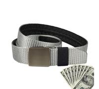 Fravsiu Travel Safety Money Belt, Travel Safety Belt - Belt with Cash Pocket | Valuables Safety Belt, Anti-Theft Travel Belt, Grey, riferimento alla descrizione, Please Refer to Description