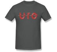 Fraxen Glorious Return Men's UFO Band Logo T Shirt Grey XL