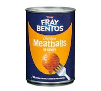 Fray Bentos Chicken Meatballs In Gravy, Microwaveable, 380 g (12-Pack) | High Protein, Quick & Easy Meal, Ready in Minutes, Perfect with Pasta, 12 Cans for Pantry Stocking, Tinned, Bulk Pack