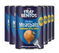 Fray Bentos Meatballs in Swedish Style Gravy, 380 g (Pack of 6)