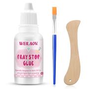 Fray Check, Fray Stop, Fray Stop For Fabric, Material Glue for Fabric, Flexible Fabric Glue for Fray Prevention, Hems & Seams Reinforcement, Embroidery, Sewing, 30ml