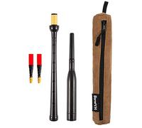 Frazer Warnock Standard Bagpipe Practice Chanter for Scottish Highland Bagpipes, 2 Quality Reeds, Breathable Case and Reed Tube Bundle