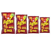 Frazzles Bacon Multipack Crisps (6 x 20g) X 4 Pack | By Ideaonic
