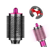 FRBBY Round Volumizing Brush for Airwrap, Large Oval Hair Brush, 8 x 3 inches, Grey