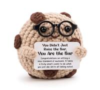 FRBFRB A Leadership Gift for Mentors and Colleagues-Monthly Employee Motivation Sales Award Recognition for Outstanding Performance-Exclusive Smart Crochet Doll for Top Performers