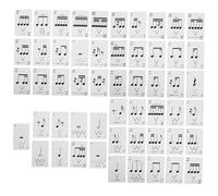 FRCOLOR 1 Box Multifunctional Rhythm Poker Cards Music Notation Flashcards for Students Teachers and Enthusiasts Music Note Training Set for Rhythm Practice and Education