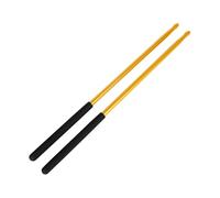 FRCOLOR 1 Pair Aluminum Alloy Drumsticks for Adults Ergonomic Drumming Equipment with Wrist Drop Head Design for Smooth Playing Experience Jazz and Various Music Styles