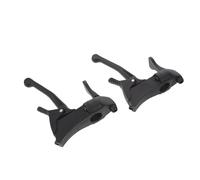 FRCOLOR 1 Pair Universal Plastic Self-Locking Wheelchair Brake Handles with Black Covers, Replacement Wheelchair Brake Levers for Self-propelled Chairs, Suitable for Home and Outdoor Use