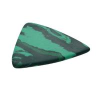 FRCOLOR 1 PC Durable Green Guitar Pick Triangular Plectrum for Ukulele Bass Music Instruments Comfortable Fit High Performance Flexibility for Guitar Players