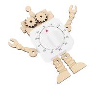 FRCOLOR 1 Set Busy Board Kit Unfinished Montessori Cognitive for Interactive DIY Gear Timer Plaything Safe Lightweight Engaging Activity for Boys