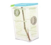 FRCOLOR 1 Set Clear Reptile Breeding Box Transparent Habitat Container for Stick Insects Mantises Jumping Spiders Ventilation User Friendly Design for Optimal Conditions Educational Tool
