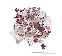 FRCOLOR 1 Set Decompression Jigsaw Puzzle Round Jupiter Planet Intelligence Puzzle for Stress Relief Fun Activity for Adults and Families