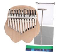 FRCOLOR 1 Set Key Kalimba Thumb Piano for Beginners Portable Finger Piano with Ergonomic Design Safe Materials and Bright Sound Musical for Adults