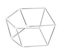 FRCOLOR 1 Set Play Tent Frame DIY Assembly Kit for Playhouse Sturdy Metal Structure for Indoor Outdoor Fun Lightweight Easy to Store Creative Playhouse