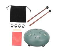 FRCOLOR 1 Set Portable Ethereal Drum Steel Tongue Drum for Beginners Percussion Instrument for Music Enlightenment Meditation Durable Easy to Use for Music Literacy