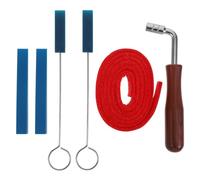 FRCOLOR 1 Set Professional Piano Tuning Tool Durable Wrench and Mutes Essential Accessories for Tuning and Maintenance for Piano Repair and DIY Fixing