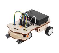 FRCOLOR 1 Set Smart Stem Rc Car Building Kit for Kids Educational DIY Electric Vehicle for Science Projects Physics Experiments Family Bonding Activities