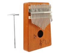 FRCOLOR 1 Set Tone Kalimba Thumb Piano Durable and Ergonomic Design for Beginners Professionals Made From Safe Wood for Music Lovers