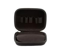 FRCOLOR 10 Bottle 10ml Essential Oil Case Essential Oil Storage Box, Portable Travel Case Organizer, Eva Holder for Travelling Essential-oil Bottles, Black