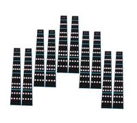 FRCOLOR 10 Pcs Violin Intonation Stickers Fingerboard Guide Labels for Violin Beginners Music Practice Learning Aid