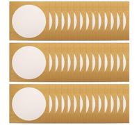 FRCOLOR 10 Sheets Golden Decorative Calligraphy Paper with Moderate Ink Moistening and Portable Design, for Calligraphy Painting and Art Crafts, Premium Rice Paper for Beginners
