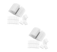 FRCOLOR 100 Pcs Miniature Doll House Books Blank Pages Compact Craft Supplies for Dollhouse Decoration and Miniature Scenes