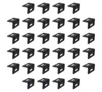 FRCOLOR 100 Pcs Plastic Strap Corner Protectors Anti-slip Cargo Edge Guards for Ratchet Straps Sturdy Packaging Corner Safety Protectors for Shipping and Storage
