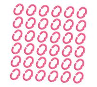 FRCOLOR 1000pcs Poultry Beak Loop Clip for Chickens and Laying Hens Plastic Chicken Mouth Ring Reducing Injuries and Mortality Rates Suitable for Backyard Coops and Poultry Farms