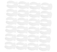 FRCOLOR 1000pcs Pure Cotton Eye Pads Disposable Eye Cover for Thin Cotton for Adults