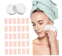 FRCOLOR 100pcs Compact Microfiber Travel Towels Quick Dry Facial Cleansing Face Wipes