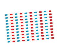 FRCOLOR 100Pcs Disposable 3D Anaglyph Glasses Set Red Blue Cardboard Glasses for Movies and Videos Easy to Use for Boys and Girls and Adults