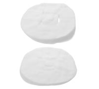 FRCOLOR 100pcs Disposable Facial Mask Sheets for Skin Care Soft Moisture Gauze Pads for Round DIY Facial Mask Supply for Women Ample Quantity for Daily Hydration and Skin Management