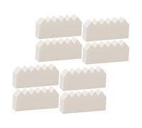 FRCOLOR 100pcs Disposable Makeup Soft Latex Blending Pads for Foundation Powder Application for Precise Cosmetic Touch-ups and Travel Use Elegant