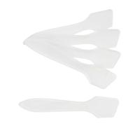 FRCOLOR 100PCS Disposable Makeup Spatula Plastic Frosted Tip Cosmetic Tool for Mixing Sampling Facial Creams Body Lotions Skincare Beauty Application
