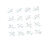FRCOLOR 100pcs Glow the Dark Halloween Simulation Ants Realistic Plastic Fake Ants for Eerie Party Decoration for Haunted House Props Halloween Themed Events