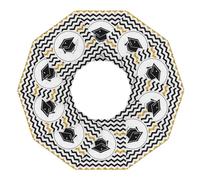 FRCOLOR 100pcs Graduation Party Paper Napkins Thick Absorbent Disposable Napkins for High School and College Graduation Celebrations with Doctor Cap Design