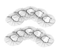 FRCOLOR 100pcs Hair Net Nylon Mesh Caps Disposable for Cooking Sleeping Bun Home Factory Hair Loss Mesh Hairnets