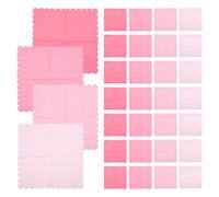 FRCOLOR 100pcs Pink Gradient Napkin Dining Table Napkins Wedding Party for Parties Wedding Dinner