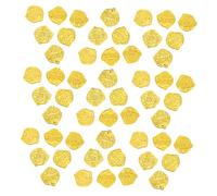 FRCOLOR 100pcs Pirate Coins Plastic Tokens for Classroom Reward Pirate Treasure Party Supplies Vintage Style Doubloons for Decorations