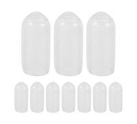 FRCOLOR 100pcs Plastic Headband Tip Caps Headband Tip Protectors Hair Band End Caps for DIY Hairband Headdress Project