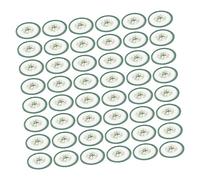 FRCOLOR 100pcs Portable Eye Mask Paper for Cooling Hydration Non-woven Cucumber Eye Pads Puffiness Relief Gentle Skin Care for Home Use