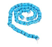 FRCOLOR 100pcs Sky-blue Pigeon Leg Bands Lightweight Comfortable Fit Bird Identification Rings for Chicks Pigeons Parrots Meeting Foreign Racing Standards Bulk Pack