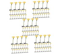 FRCOLOR 100pcs Sunflower Hairpin Flower Hair Clip Decorative Hair Clips for Girls Summer Accessories