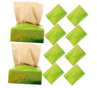 FRCOLOR 10packs Practical Napkin of Bamboo Pulp Paper Napkins Paper Extraction Home Accessories for Daily Life