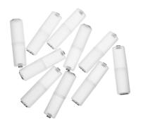 FRCOLOR 10pcs Aaa to Aa Battery Converter Tube Lightweight PP Small Battery Holder for Electronic Devices