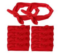 FRCOLOR 10pcs Bunny Ear Headbands for Boy Girl and Soft Elastic Fabric Hair Bands with Playful Rabbit Design Comfortable and Stretchy Hair Accessories for Easter and Daily Wear