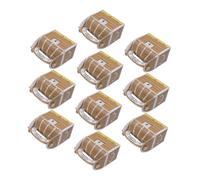 FRCOLOR 10pcs Candy Boxes Popcorn Buckets Pirate Theme Design Chest Paper Easy to Store Holding Popcorn Fun Creative Treat Boxes for On-the-go Celebrations