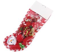 FRCOLOR 10pcs Cat Teasing Set Christmas, Interactive for Cats | Plush and Plastic Mix, Lightweight Batting Play, Cute Colourful Christmas Design and Multi-cat Homes Random Color Style