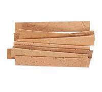 FRCOLOR 10pcs Clarinet Cork Sheet Replacement Set for Woodwinds Instrument Repair Accessories, Natural Cork Material for Clarinet Neck Joint, Suitable for Woodwind Repair and Maintenance