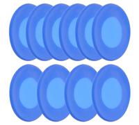 FRCOLOR 10pcs Dark Blue Silicone Stethoscope Bell Protector Covers, Medical Diagnostic Tool Soft Diaphragm Sleeves for Clinic Use, Nurses and Healthcare Professionals Accessories